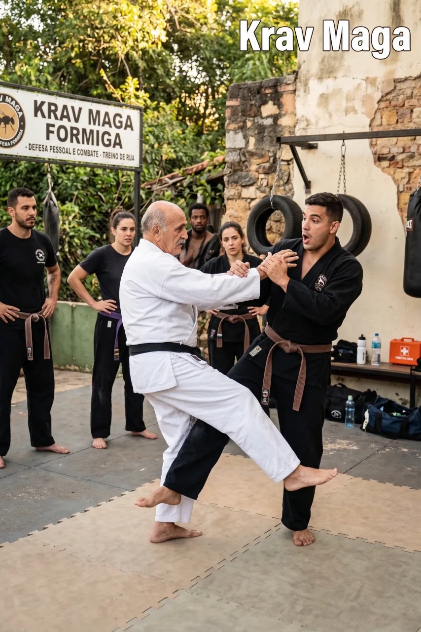 Krav Maga: A Engenharia Biomecânica e a Origem Sobrevivencialista do Sistema de Combate