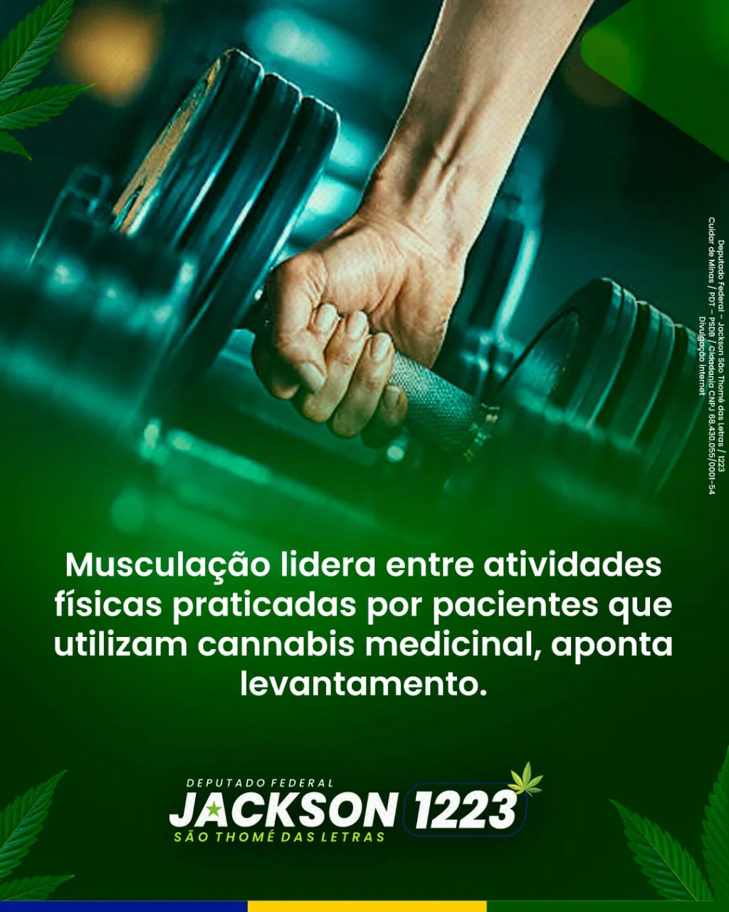 Cannabis Medicinal e Atividade Física: A Ciência Precisa Ser Levada a Sério